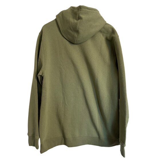 It Chapter 2 Enlarged Pennywise Face Size XL Long Sleeve Hoodie Olive Green NWT - Picture 3 of 9